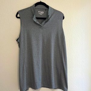 Columbia Women’s Stripe Golf Tank Top